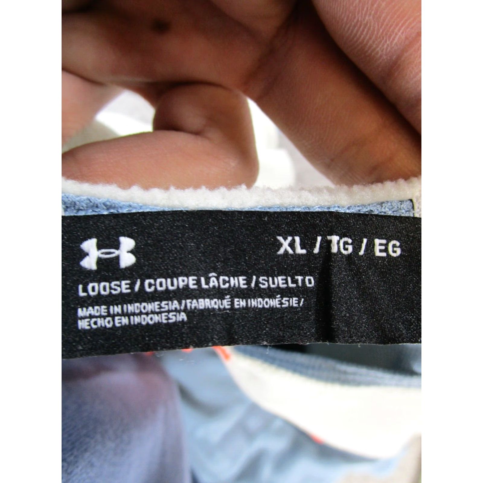 Under Armour Under Armour Jacket Womens XL Blue Pink White Fleece PolarTec Jacket Size XL / US 12-14 / IT 48-50 - 3 Thumbnail