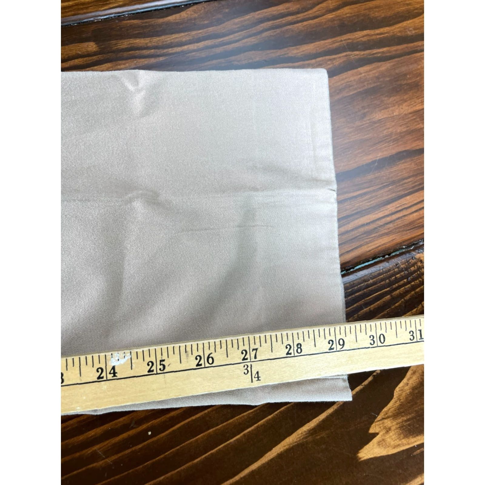 Banana Republic Banana Republic Pants Women Size 2 Tan Ryan Fit Hemmed Chino Slimming Straight 25.5in Inseam Size 29" - 5 Thumbnail
