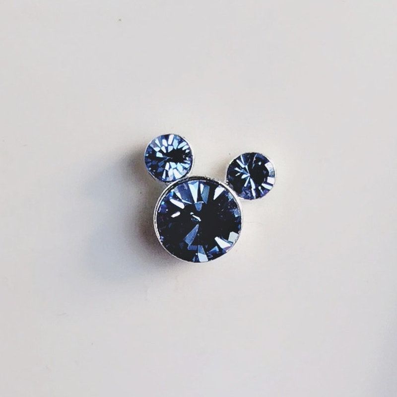 Disney Disney Mickey Mouse Blue Rhinestone Stud Earrings NIB Size ONE SIZE - 6 Thumbnail