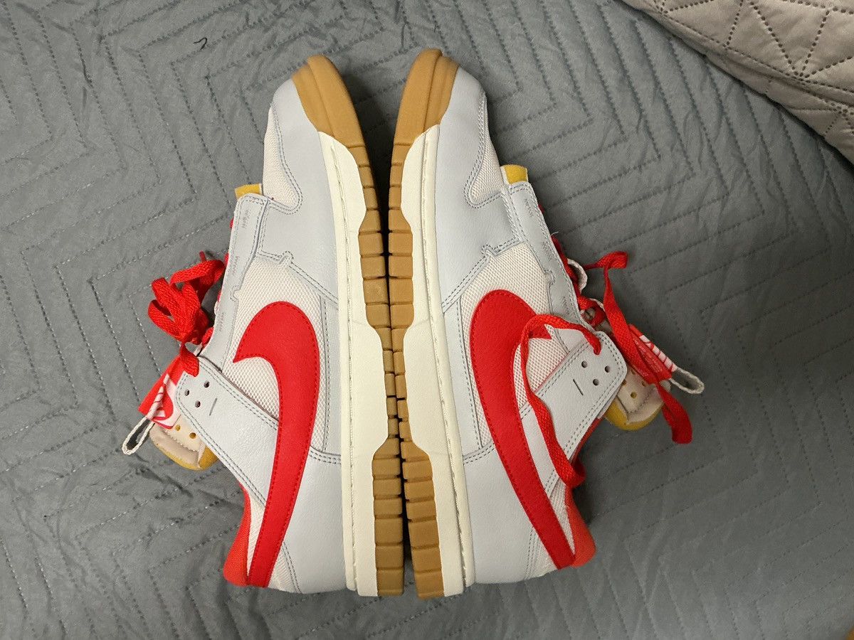 Nike Nike Air Dunk Jumbo - new with box - white/red - size 11.5 Size US 11.5 / EU 44-45 - 12 Thumbnail