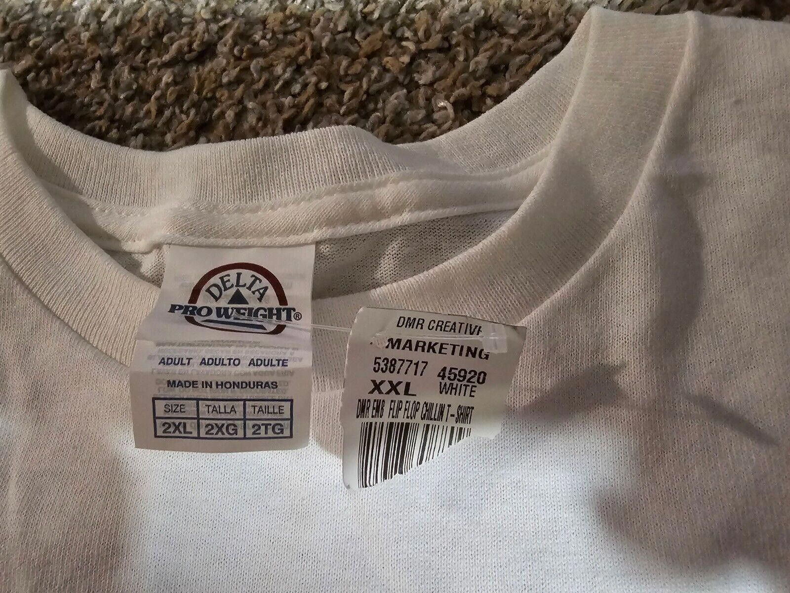Delta Flip Flop Chillin 2xl XXL Tshirt NWT Size US XXL / EU 58 / 5 - 3 Thumbnail