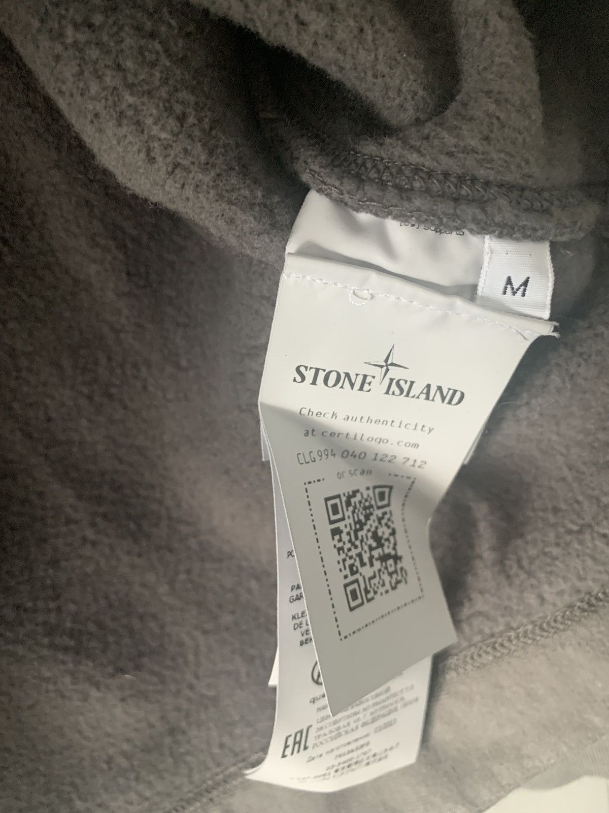 Stone Island Stone Island Ghost Grey Crewneck Sweater Size US M / EU 48-50 / 2 - 6 Thumbnail