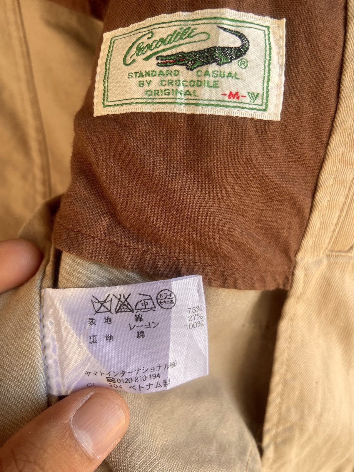 Japanese Brand Vintage crocodile jacket Size US M / EU 48-50 / 2 - 7 Thumbnail