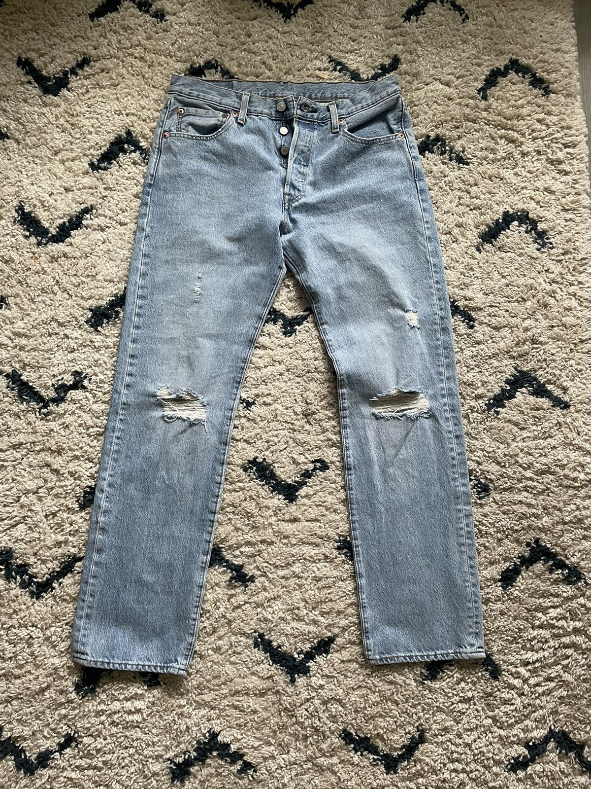 Image of Levis x Levis Vintage Clothing Sick Vintage Men’S Levi’S: Light Blue Wash, Men's (Size 30)