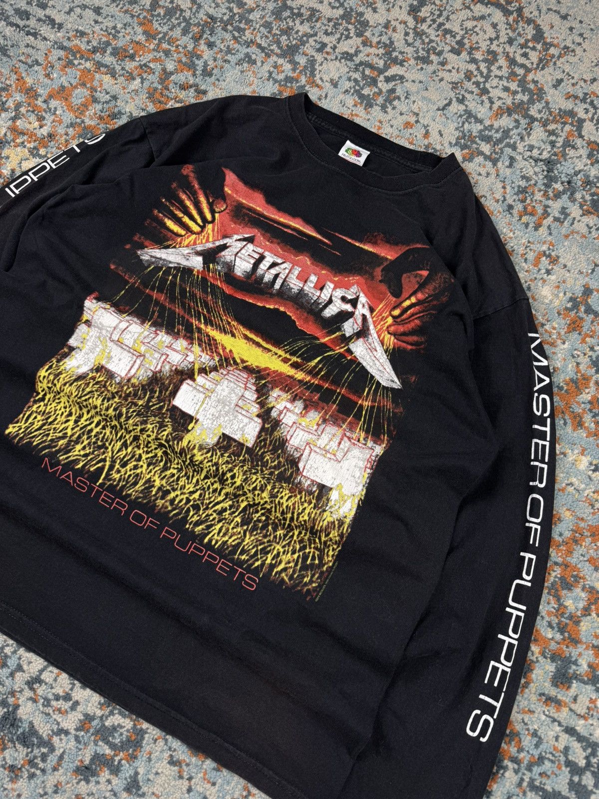 Metallica Vintage Metallica master of puppets graphic long sleeve tee Size US L / EU 52-54 / 3 - 3 Thumbnail