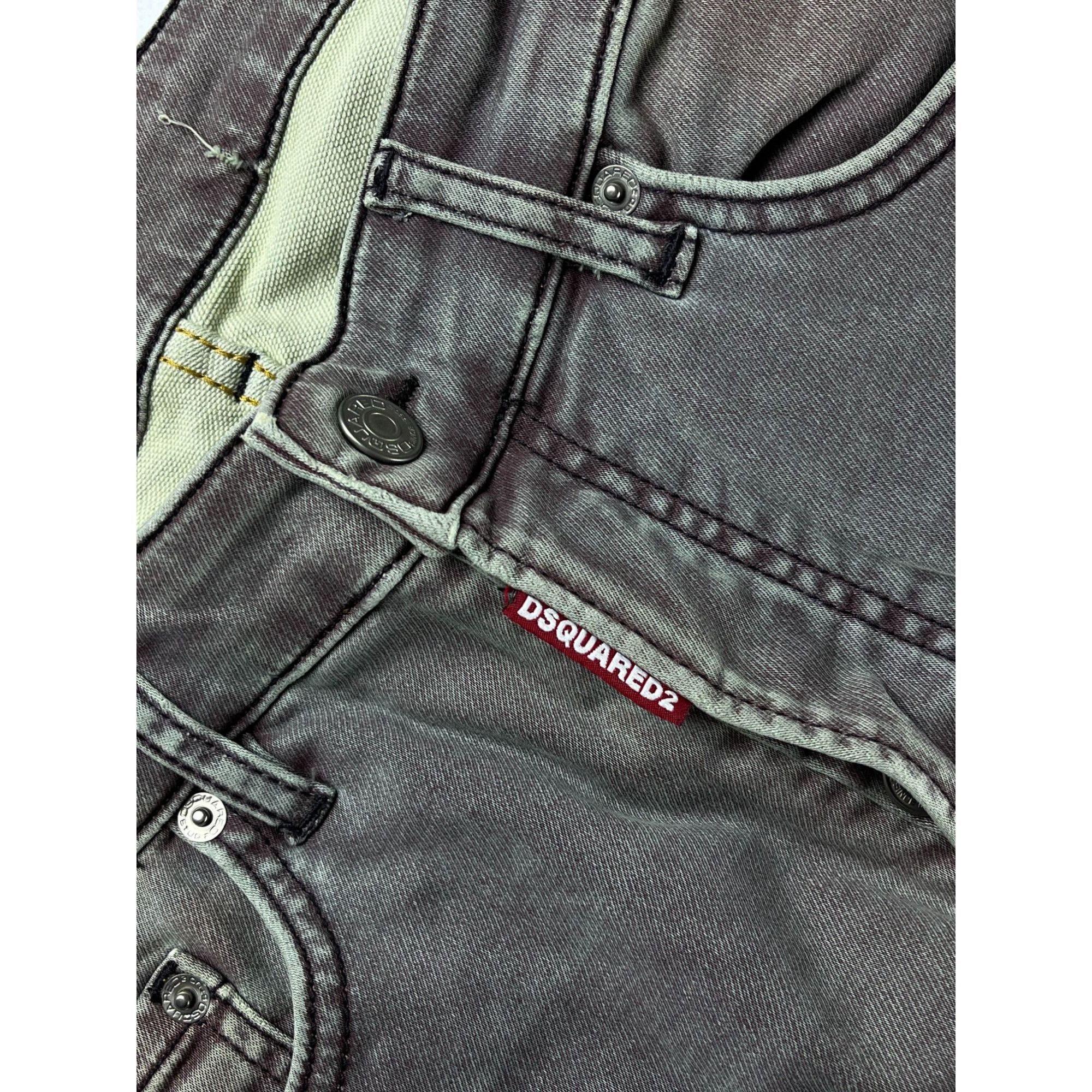 Dsquared2 Dsquared2 Gray Faded Jeans Size 46 Made In Italy Size US 32 / EU 48 - 2 Thumbnail