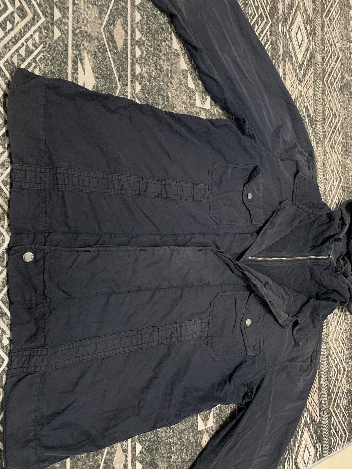 C.P. Company 90s C.P COMPANY HOODIE BUTTON UP RARE Size US XL / EU 56 / 4 - 3 Thumbnail