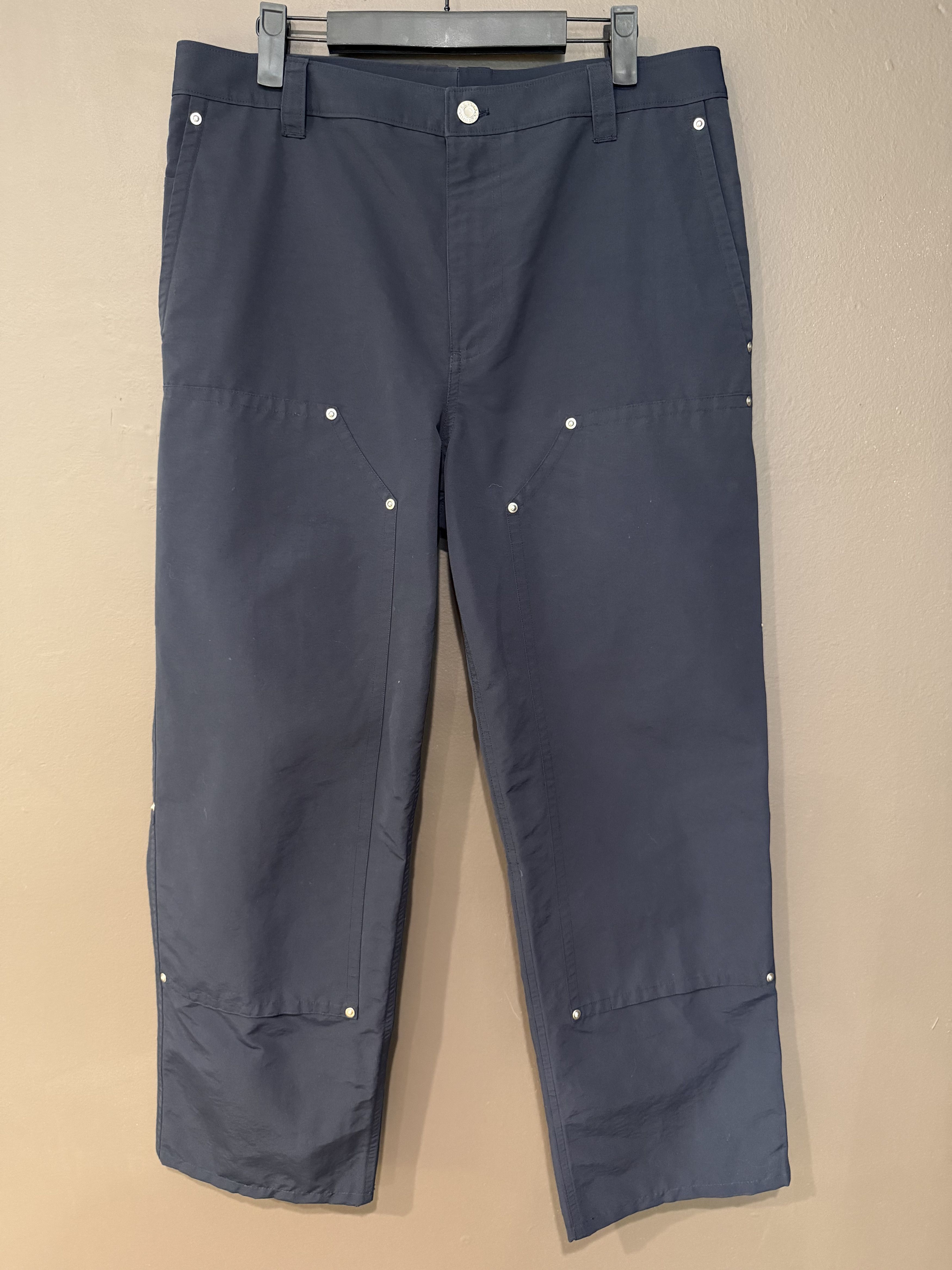 Helmut Lang Helmut Lang - Double Knee Rivet Pants Size US 32 / EU 48 - 2 Thumbnail