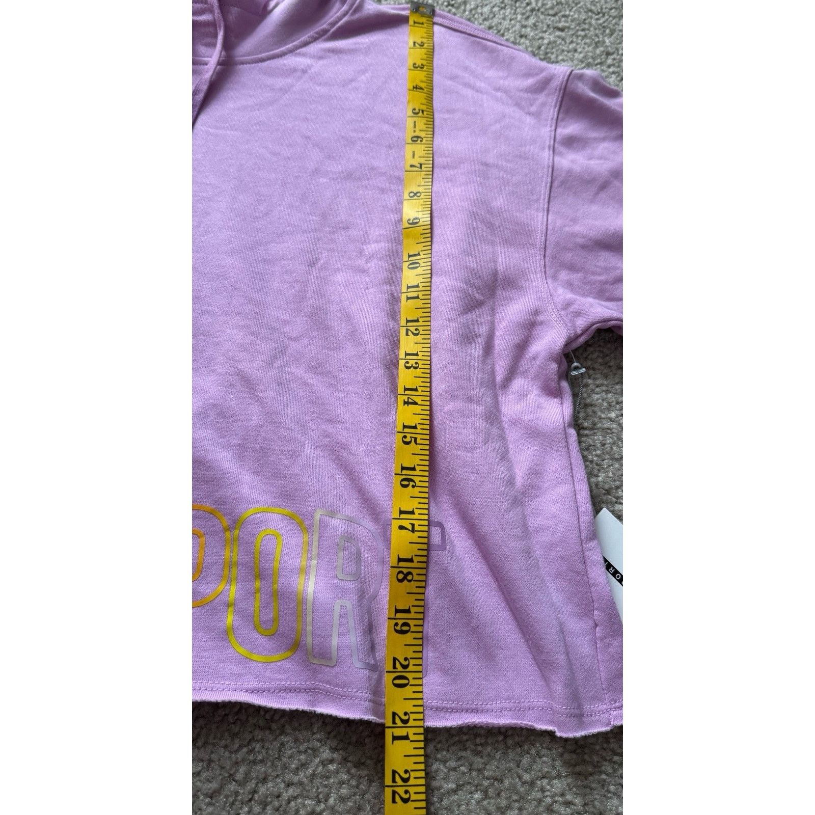 DKNY DKNY Sport Logo Funnel Neck Lilac Sweatshirt Women's X-Large Size XL / US 12-14 / IT 48-50 - 9 Thumbnail