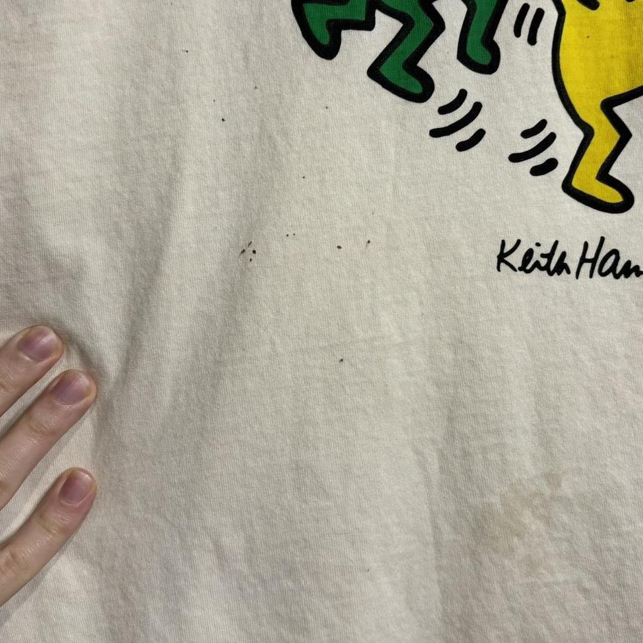 H&M × Keith Haring H&M Keith Haring Trashed White Sleeveless Graphic Tee Size US M / EU 48-50 / 2 - 8 Thumbnail