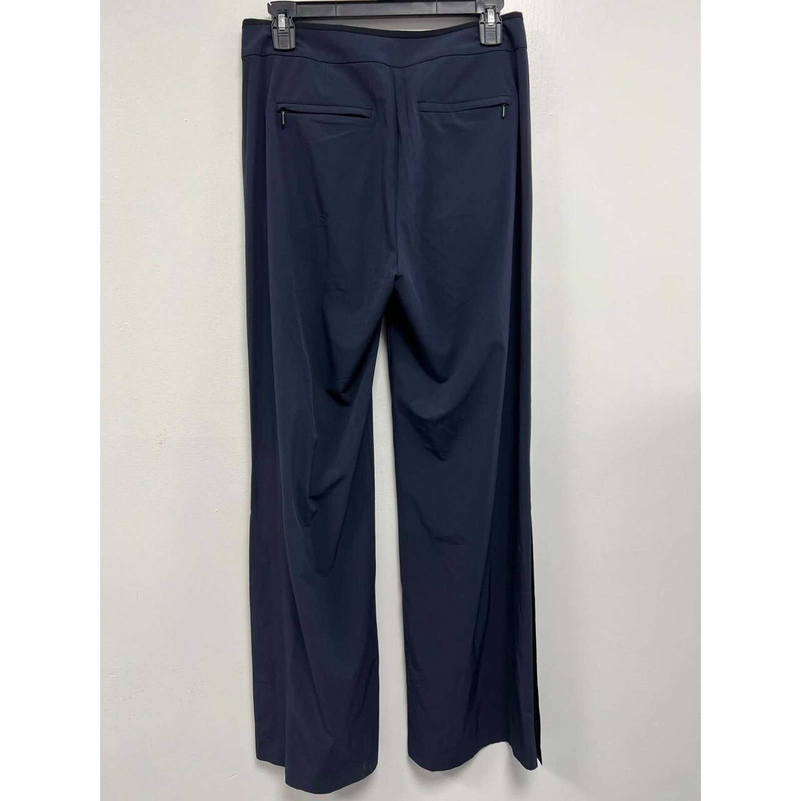 Athleta Athleta Women Cosmic Pants Navy Straight side zip 4 A003094 Size 27" / US 4 / IT 40 - 5 Thumbnail