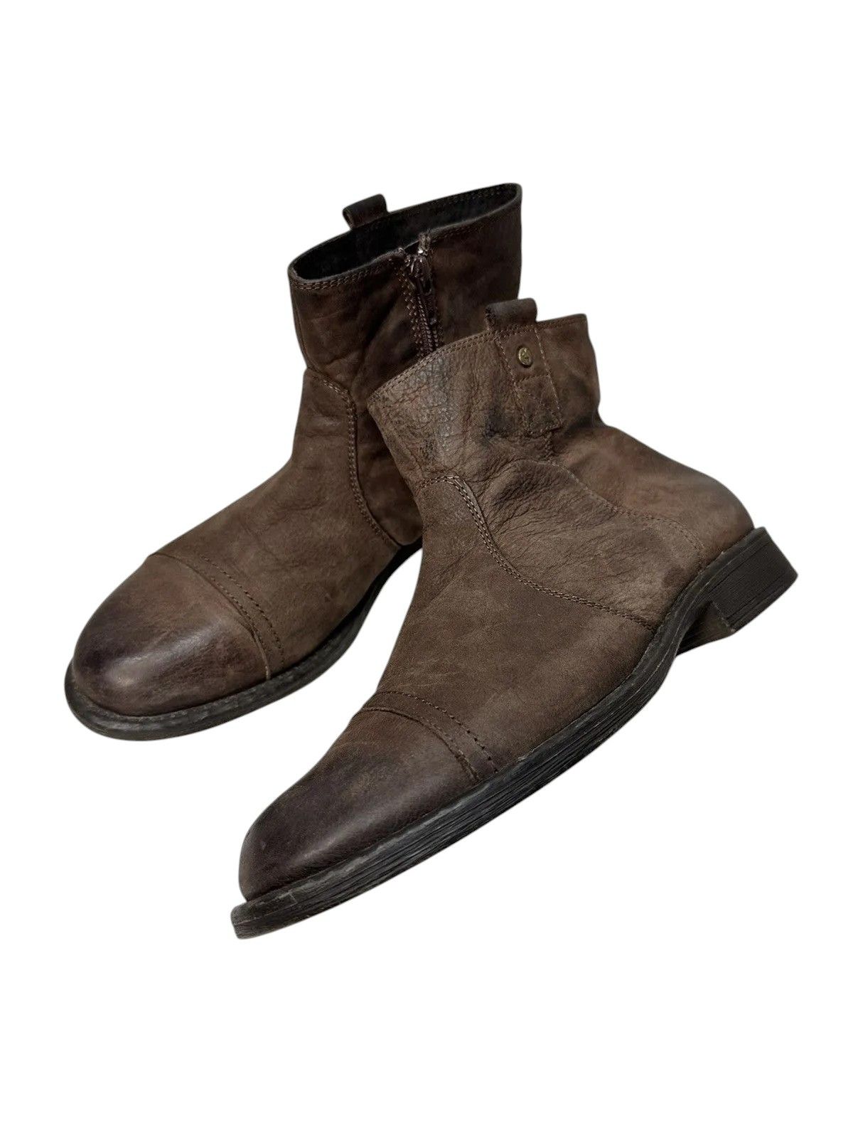 Leather Leather AS 98 STYLE AVANT-GARDE Boots BROGUE Guidi Size US 8 / EU 41 - 1 Thumbnail