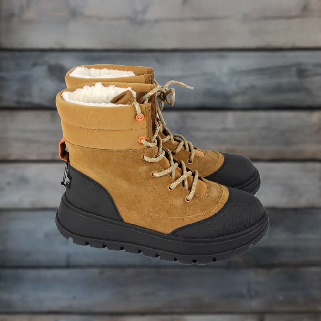 Vintage Koolaburra by UGG Women's Deza Boots Size 8 Chestnut Waterproof Suede Boots Size US 6 / IT 36 - 1 Thumbnail