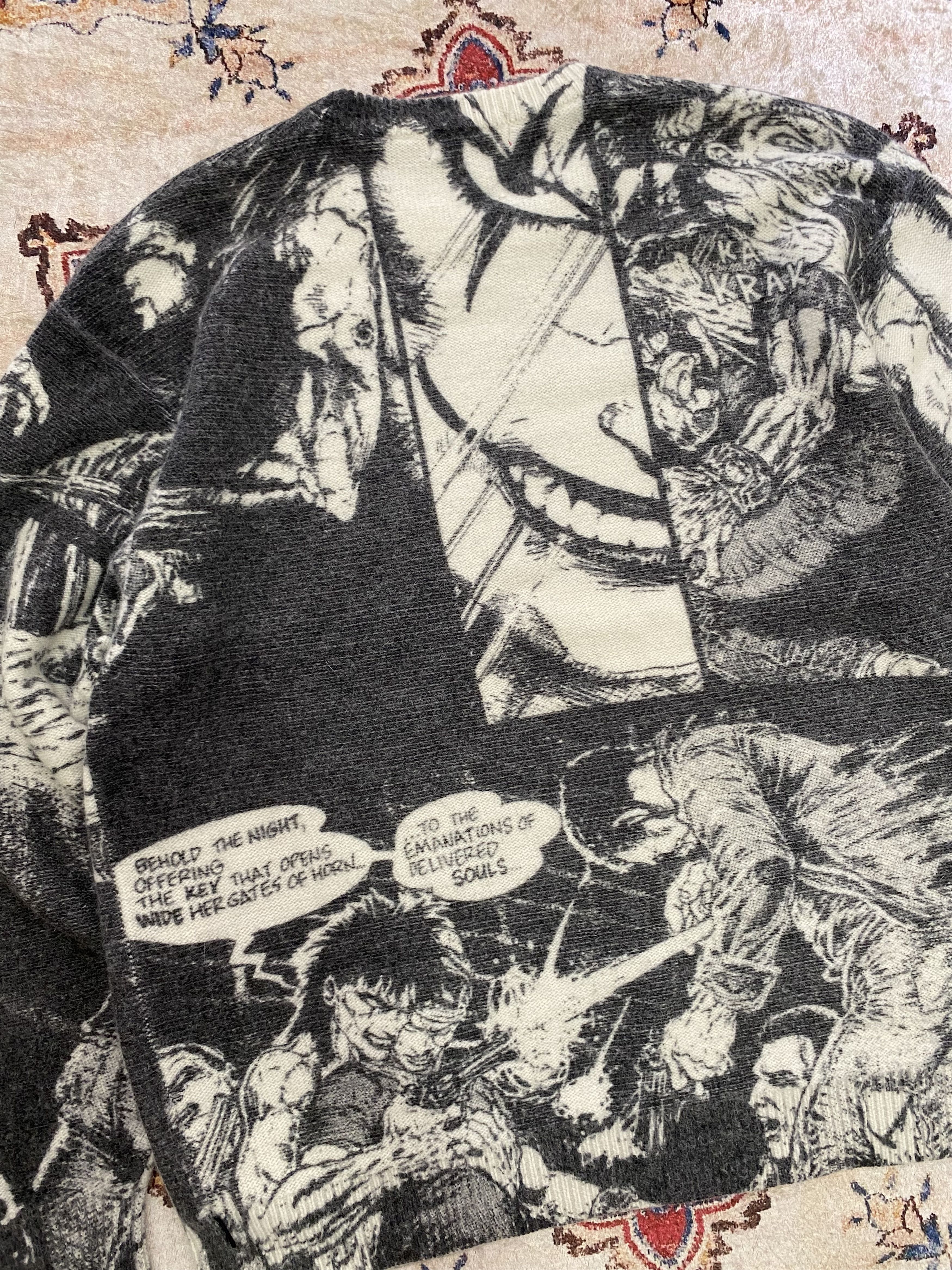 Supreme FW21 Supreme The Crow Sweater Size US XL / EU 56 / 4 - 6 Thumbnail