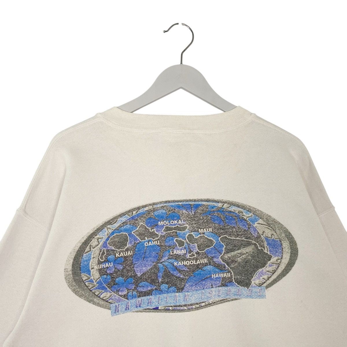 Vintage Vintage Piko Hawaiian Sweatshirt Crewneck White Size M Size US M / EU 48-50 / 2 - 9 Thumbnail