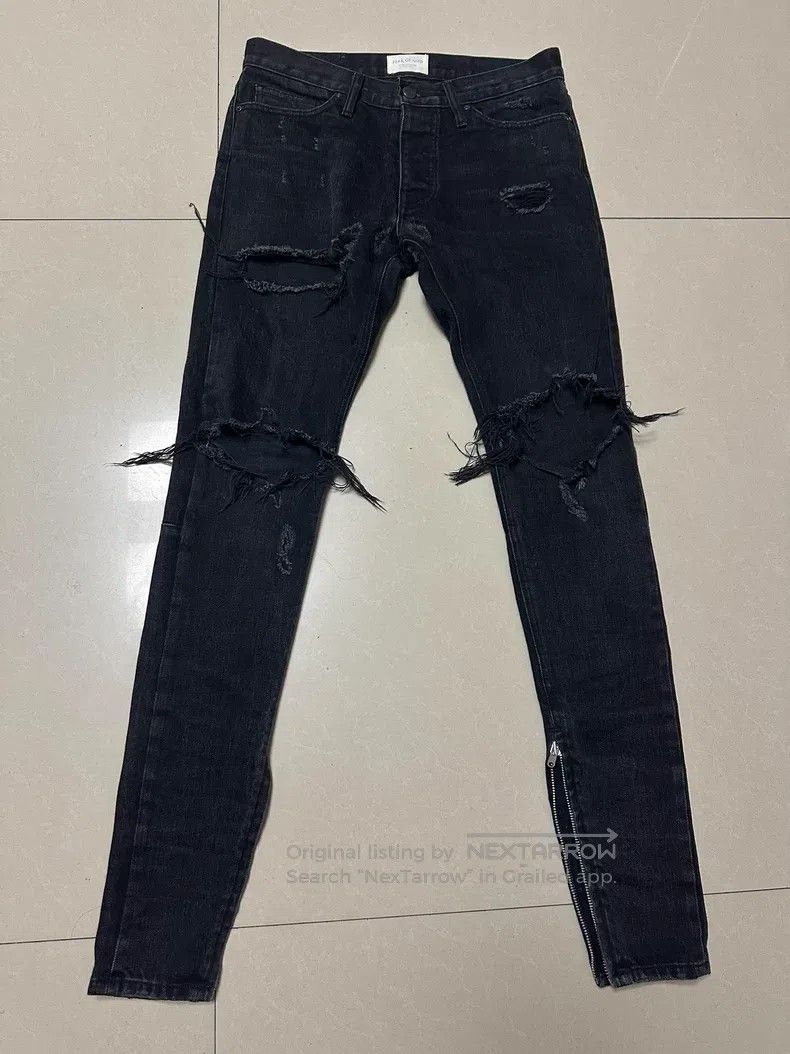 Fear of God Fear of God Limited black cow Size US 30 / EU 46 - 2 Thumbnail