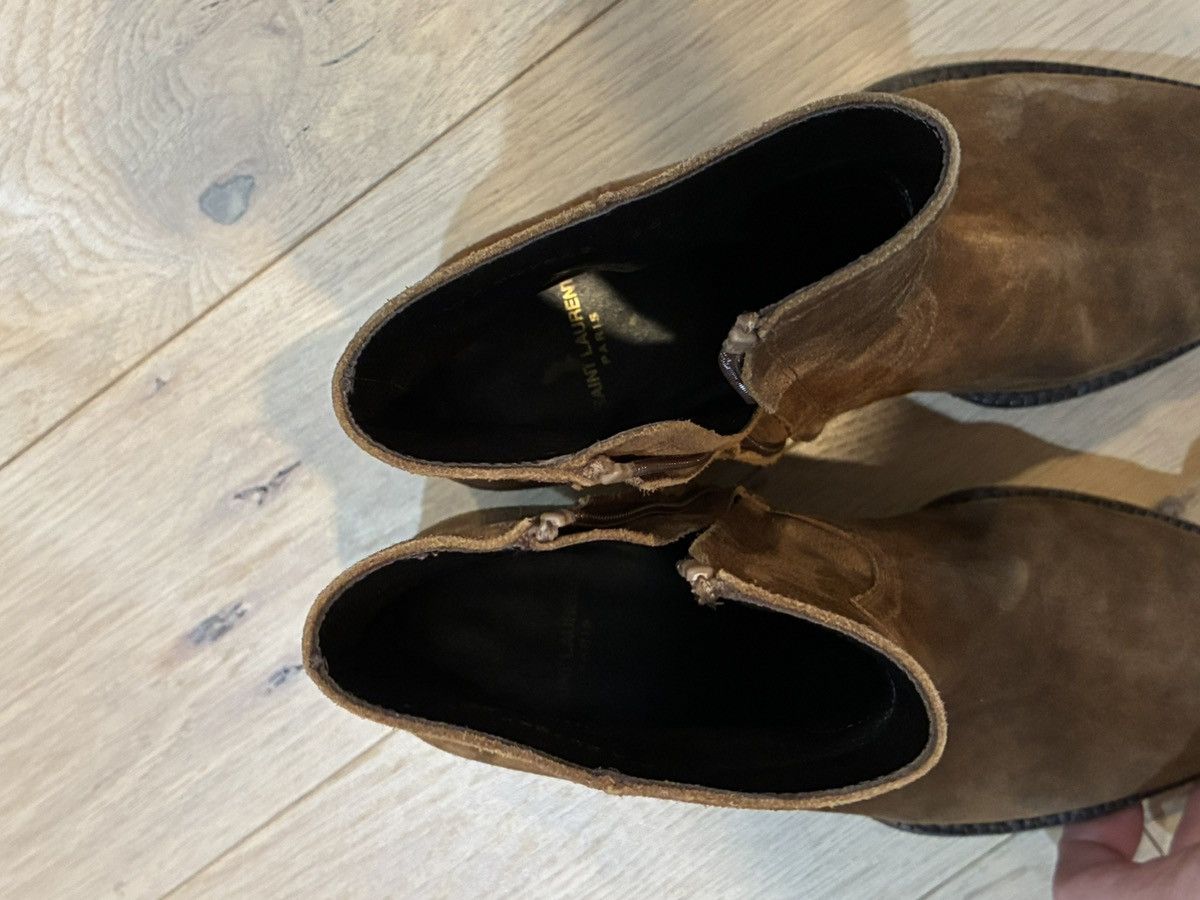 Saint Laurent Paris Lukas western boot 36.5 Size US 6.5 / IT 36.5 - 14 Thumbnail