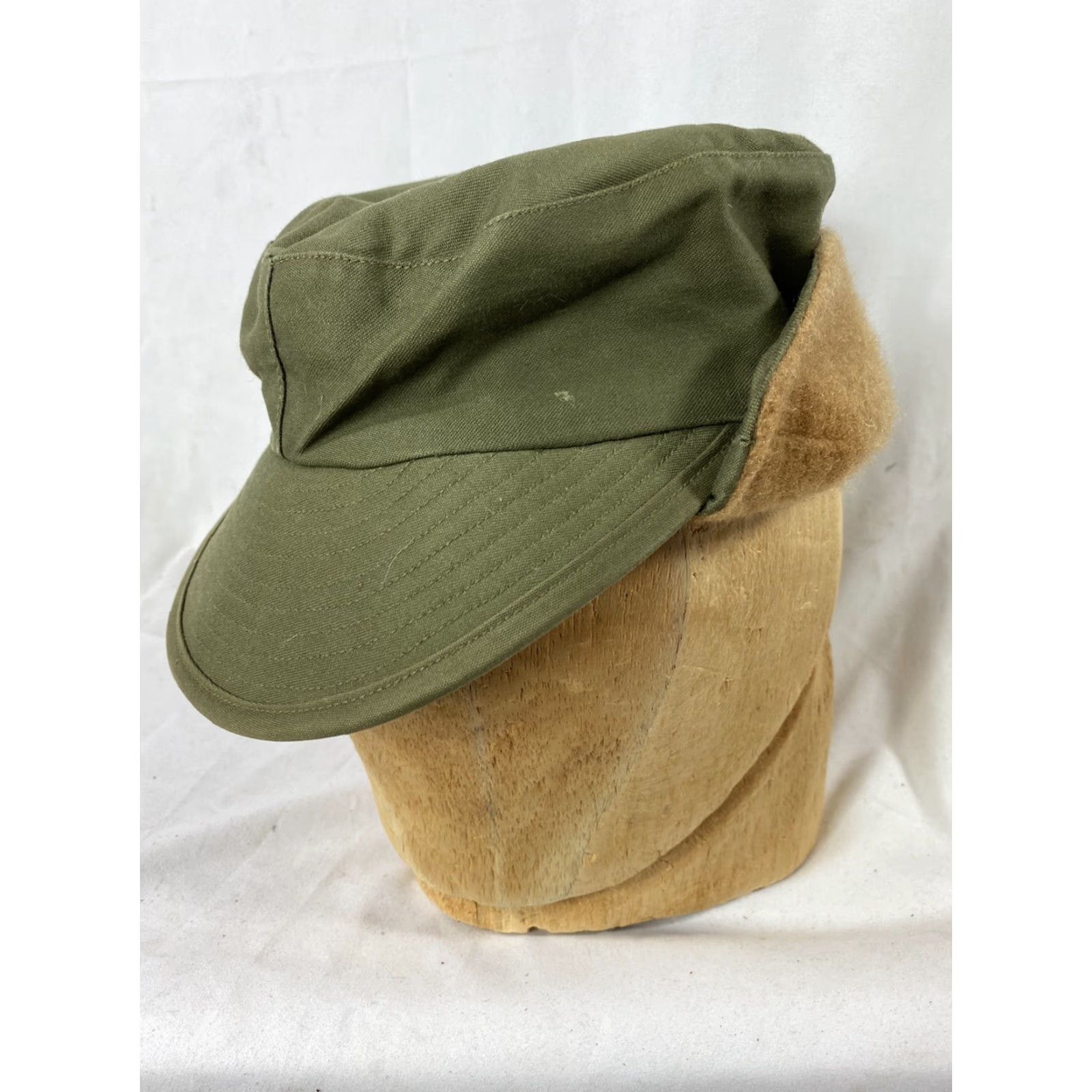 Vintage VINTAGE 1950s USN Navy Cold Weather Cap 6 3/4 Cap 6 3/4 Mens? Size ONE SIZE - 2 Thumbnail