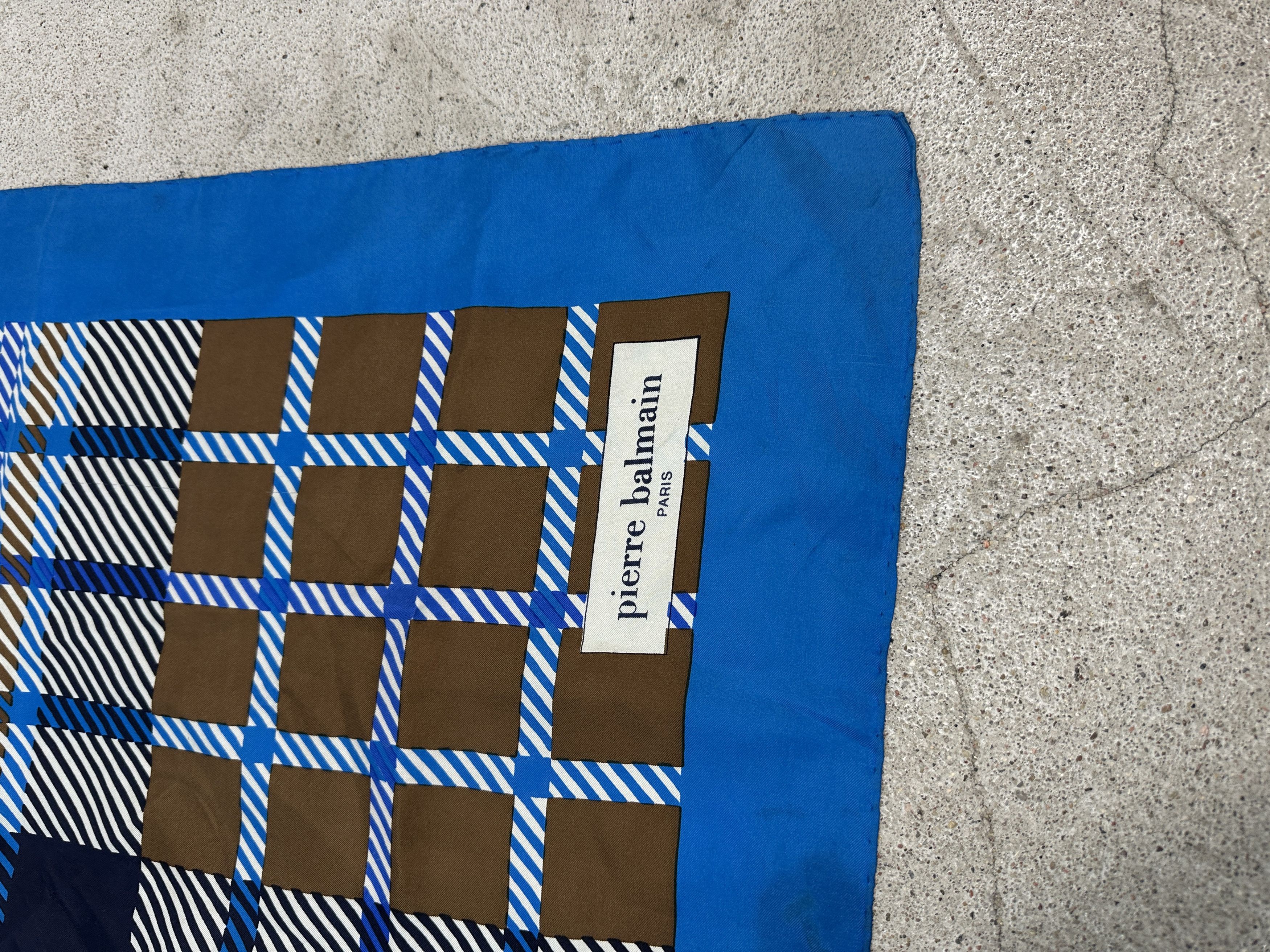 Balmain × Vintage Vintage Pierre Balmain Scarf Size ONE SIZE - 2 Thumbnail