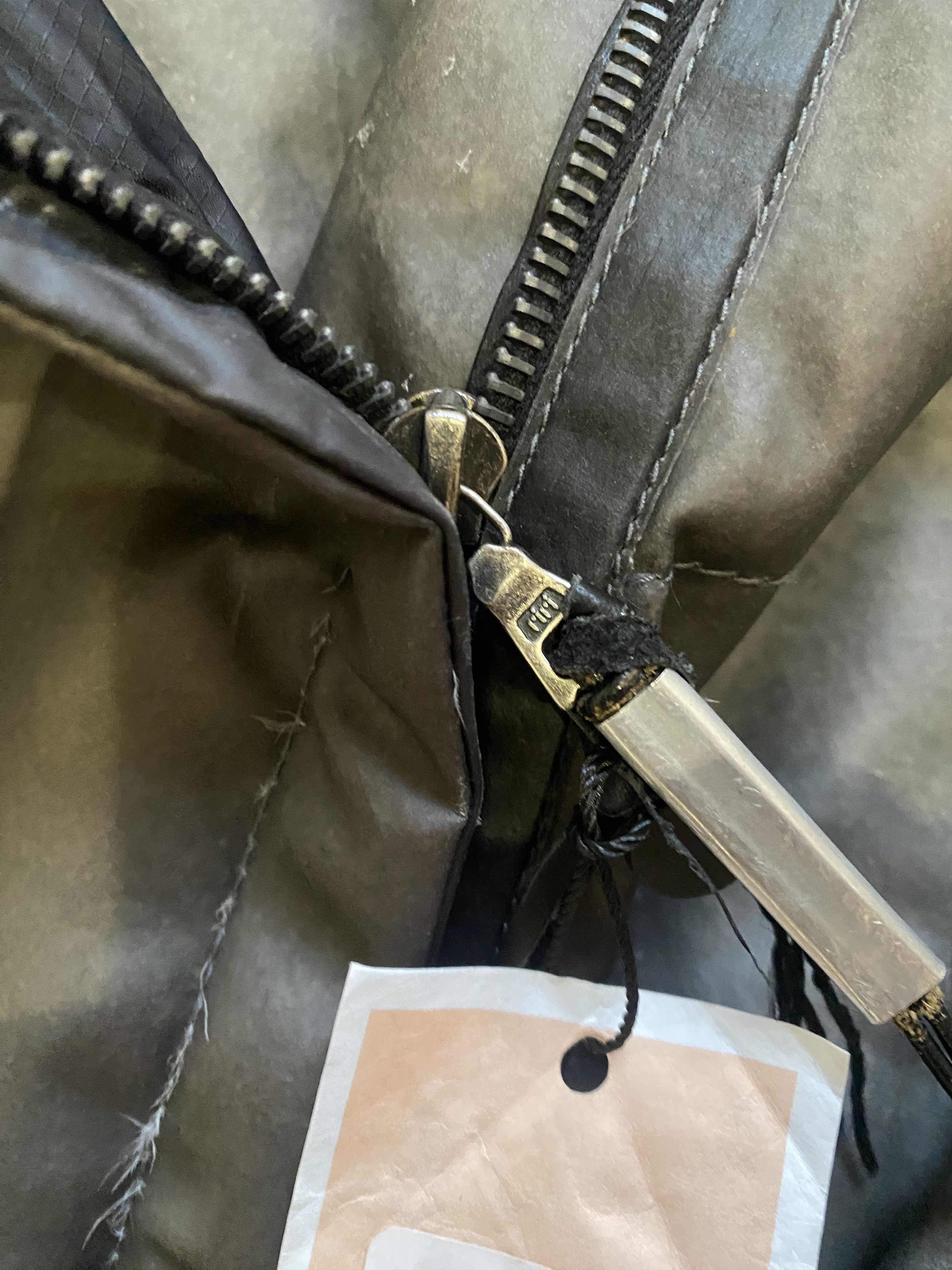 Isaac Sellam Experience Isaac Sellam Experience Rare Leather Down Insulated Jacket Size XS / US 0-2 / IT 36-38 - 14 Thumbnail