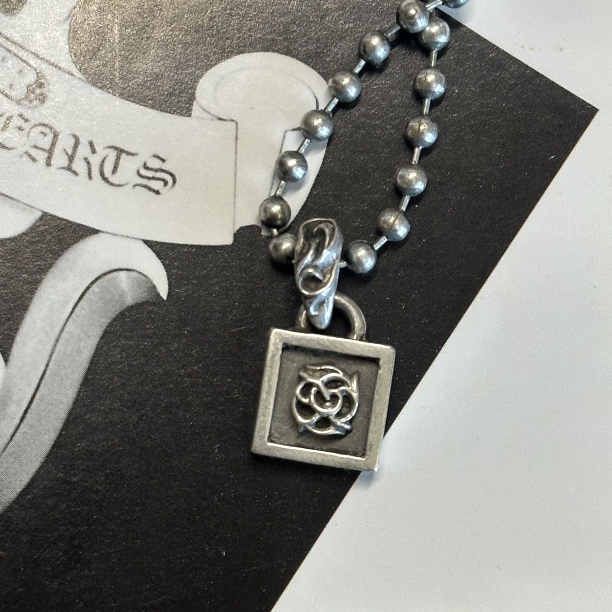 Chrome Hearts CHROME HEARTS FRAMED FLORAL PENDANT Size ONE SIZE - 5 Thumbnail