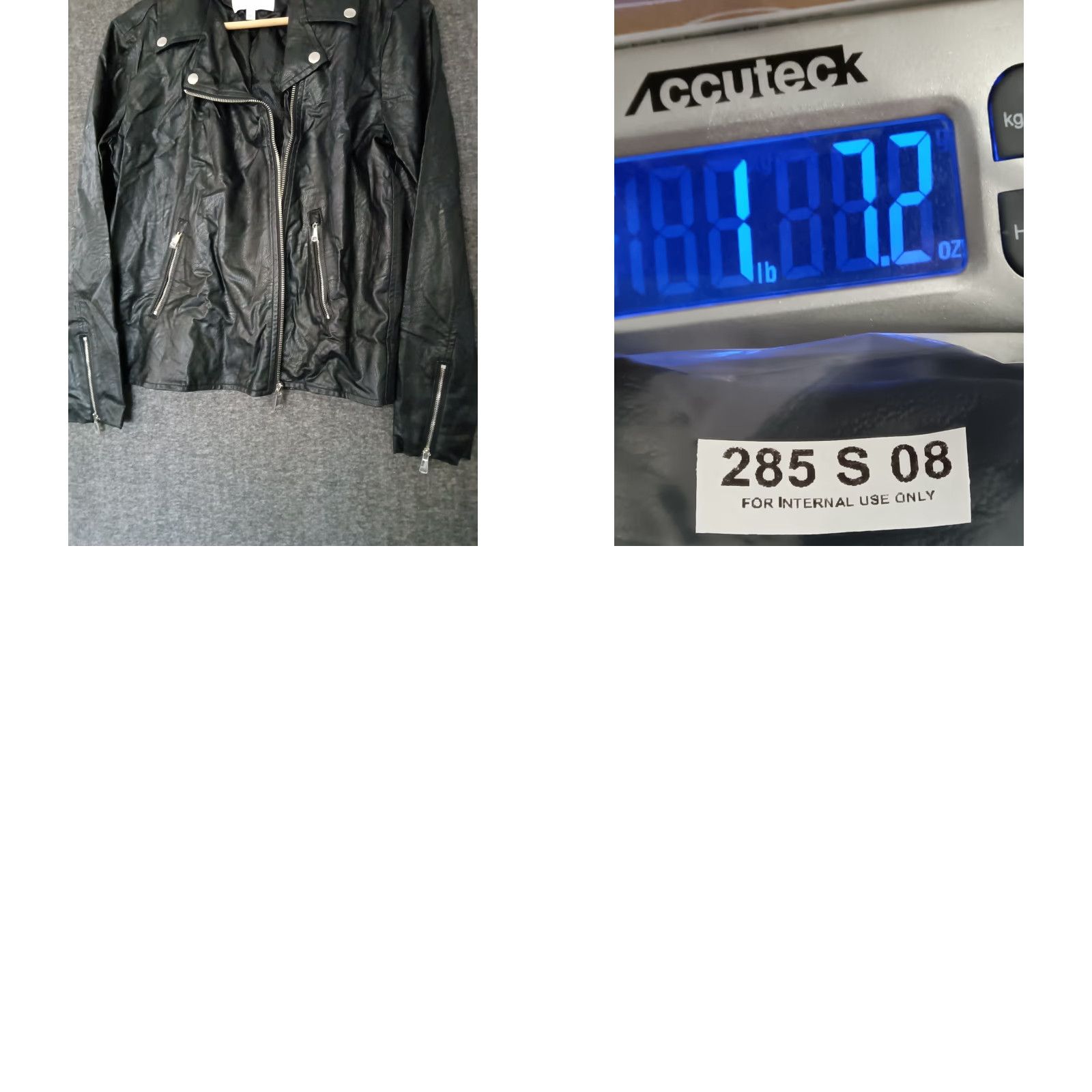 Elizabeth and James VINTAGE: Elizabeth and James Jacket Faux Leather Designer Moto Motorcycle Black S Women Size S / US 4 / IT 40 - 8 Thumbnail