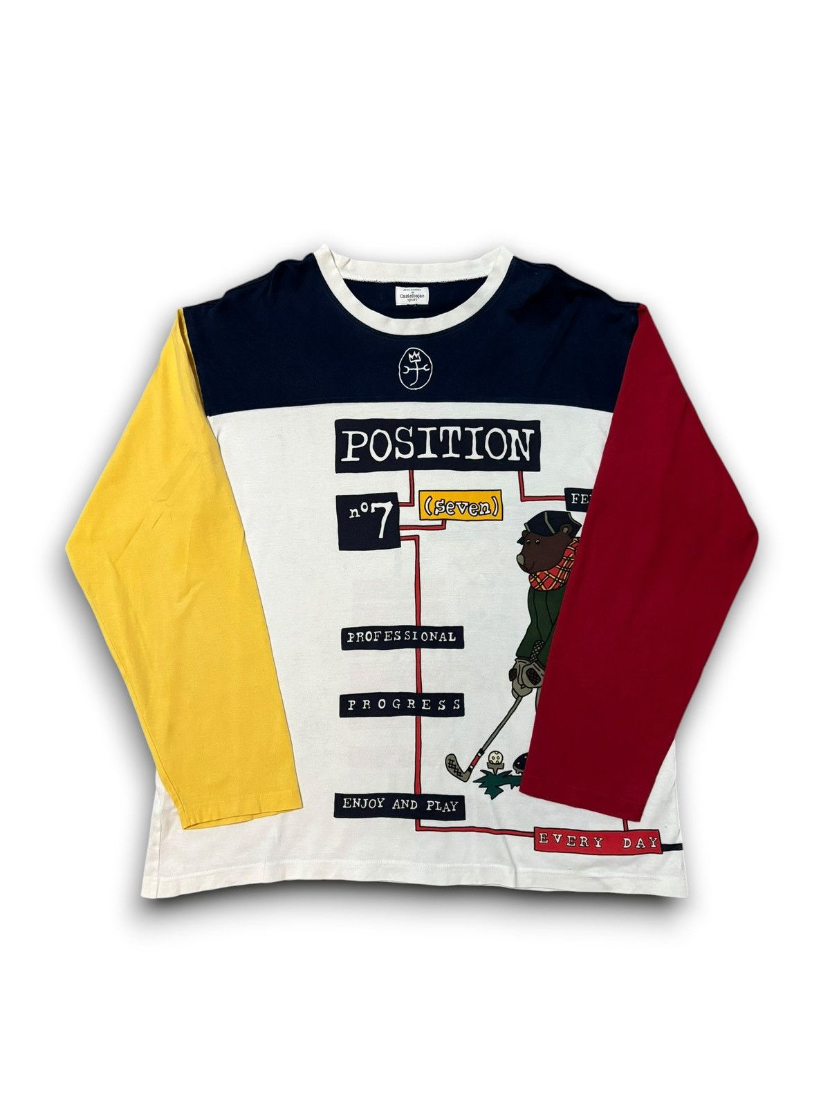 Jean Charles De Castelbajac Vintage JC Castelbajac Overprint Tee Size US L / EU 52-54 / 3 - 1 Thumbnail