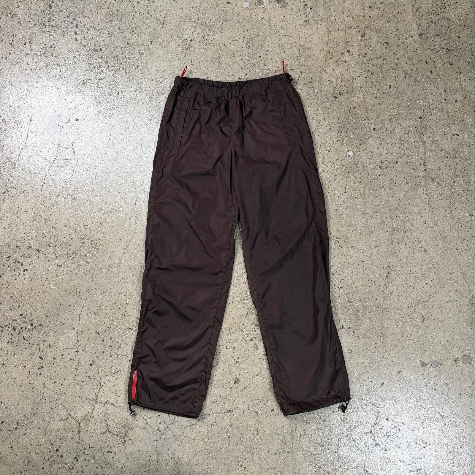 Prada Prada Nylon Straight Leg Pants Size 30" / US 8 / IT 44 - 1 Thumbnail