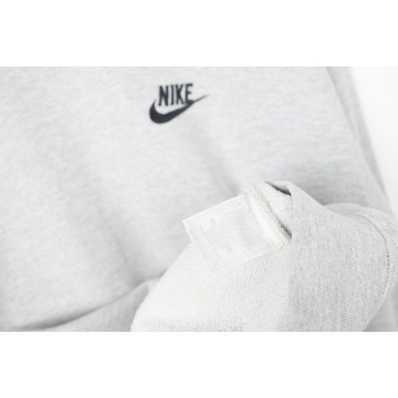 Nike × Vintage Vintage Nike Swoosh Logo Basic Crew Sweatshirt Size US S / EU 44-46 / 1 - 10 Thumbnail