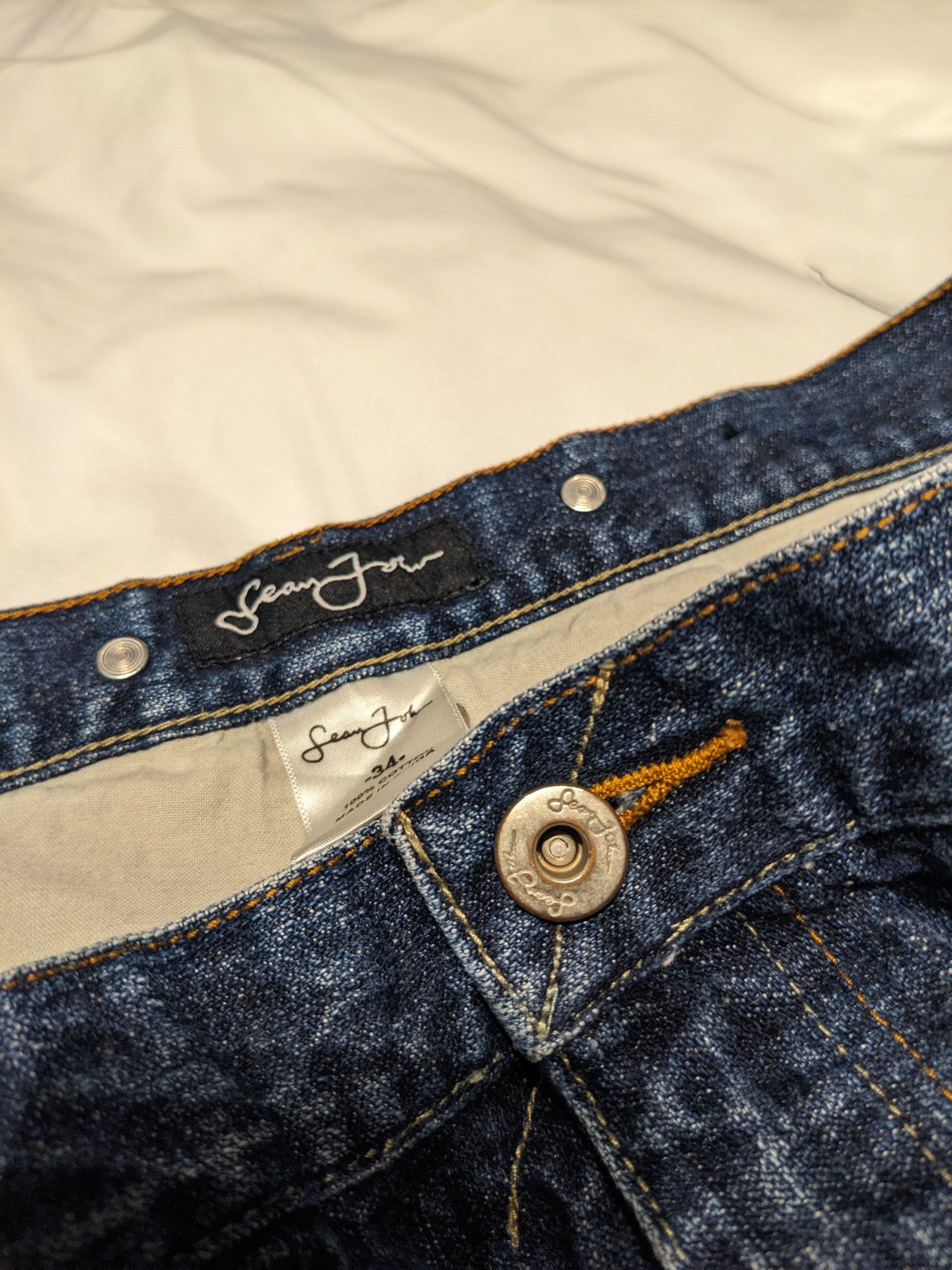 Sean John Vintage Sean John Baggy Denim Short men's 34 Size US 34 / EU 50 - 3 Thumbnail