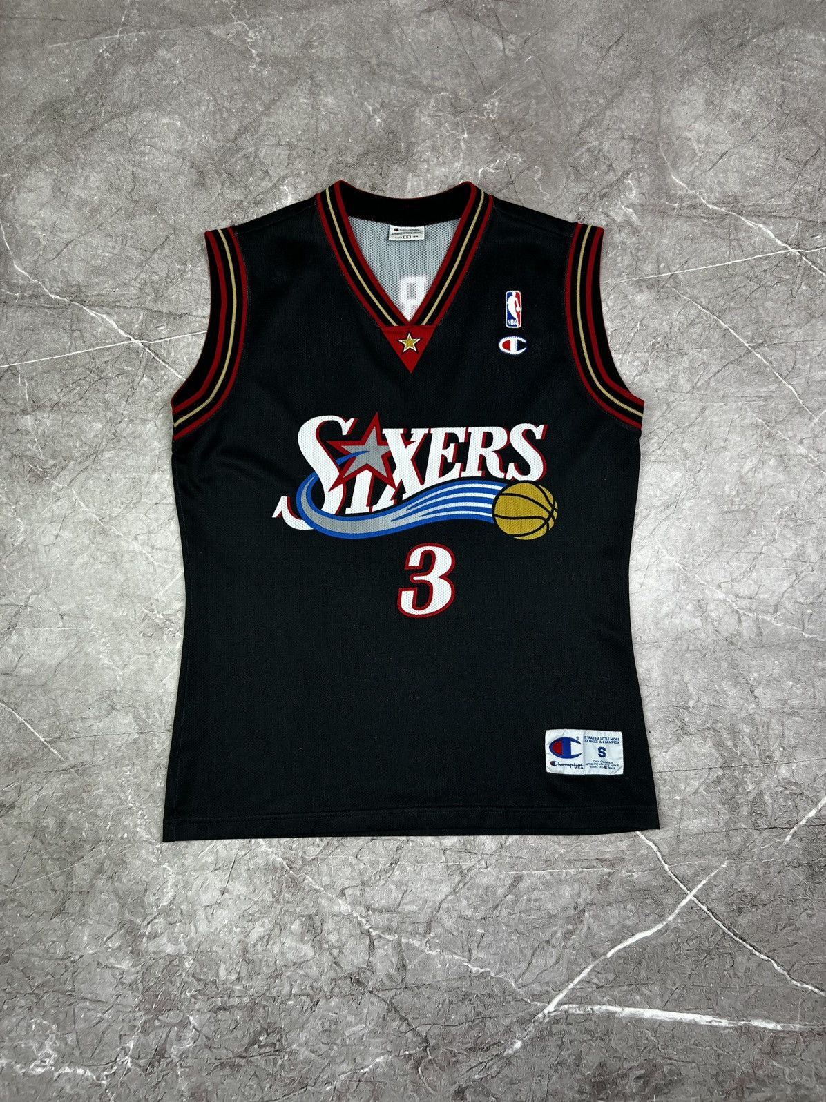 Champion Allen Iverson champion Sixers vintage NBA 76ers Jersey Size US S / EU 44-46 / 1 - 1 Thumbnail
