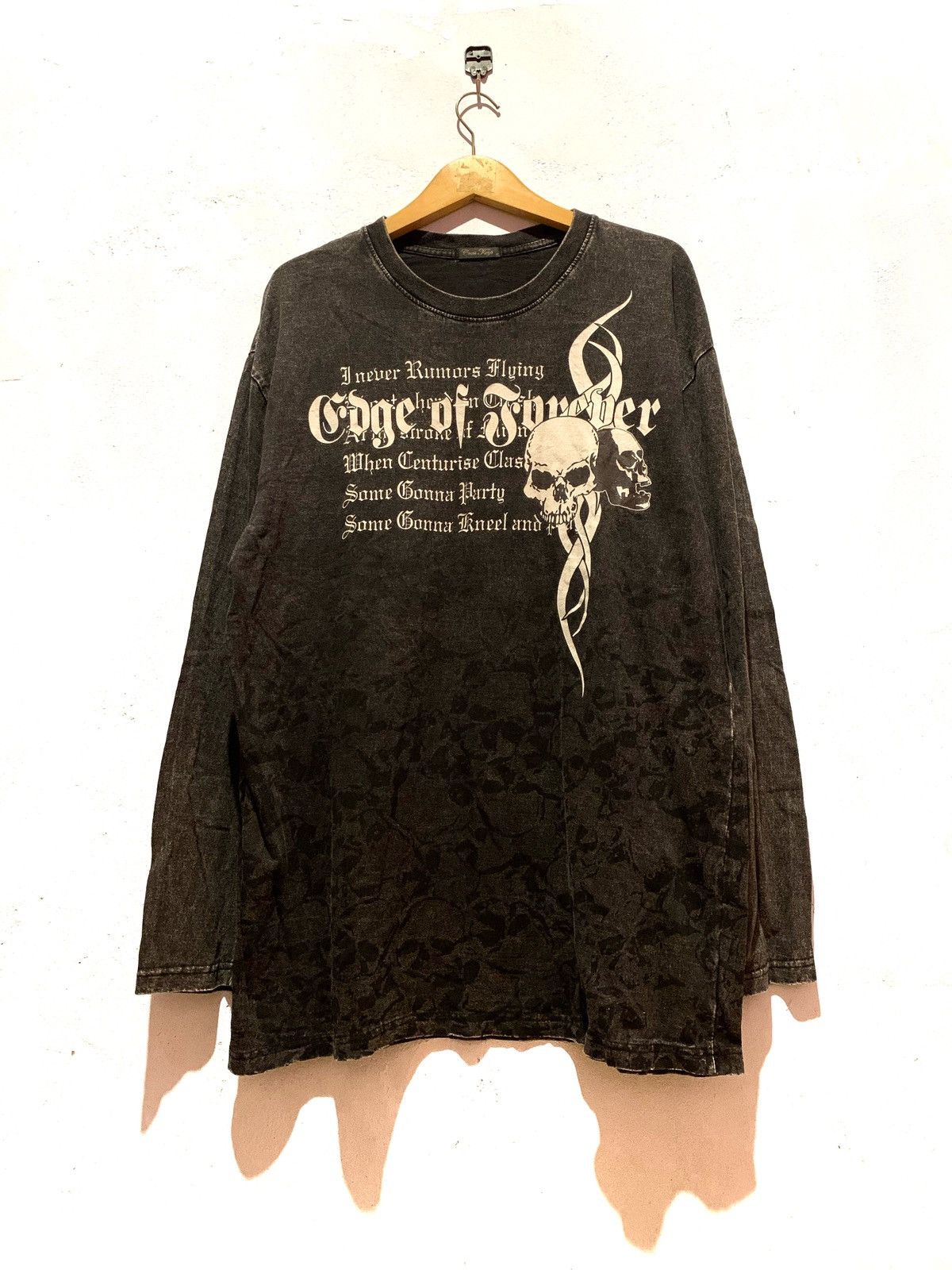 If Six Was Nine × Japanese Brand JAPANESE LONGSLEEVE CROSS KAYS Size US XXL / EU 58 / 5 - 1 Thumbnail