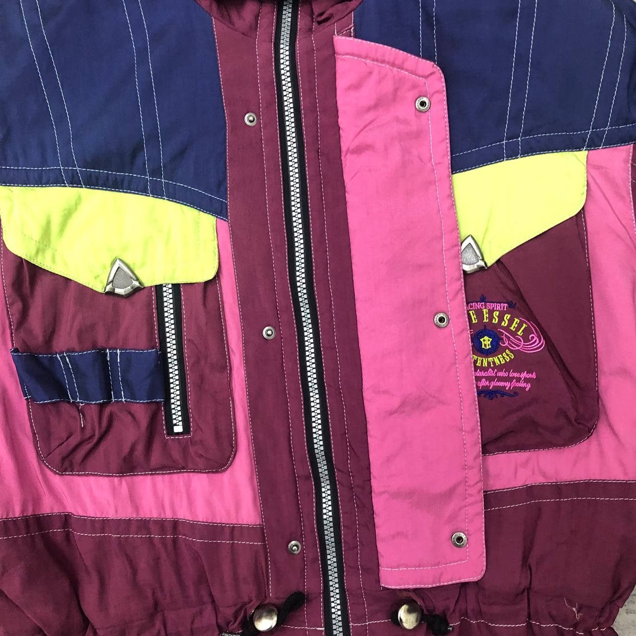 Japanese Brand Y603 SKI WEAR RACING SPIRIT FREE ESSEL INTENTNESS JACKET Size US XL / EU 56 / 4 - 8 Thumbnail