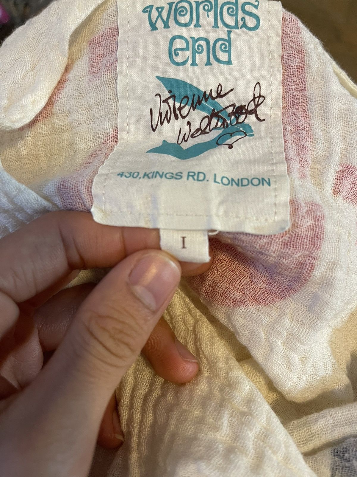 Vivienne Westwood destroy muslin bondage top