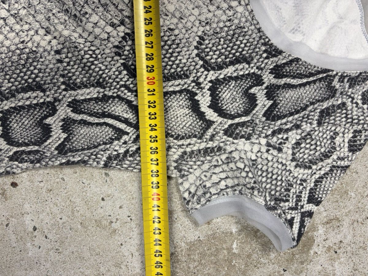 Roberto Cavalli Vintage 2000s Roberto Cavalli Snake Skin Print Set Skirt Size 29" - 24 Thumbnail