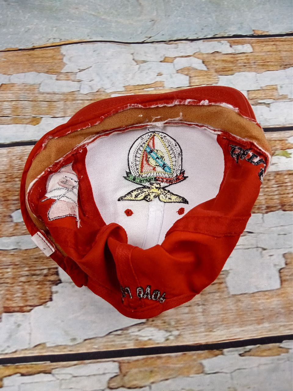 Vintage RARE! SL Benfica 8 Joao Pinto Vintage 2000s Y2K Cap Hat Size ONE SIZE - 10 Thumbnail