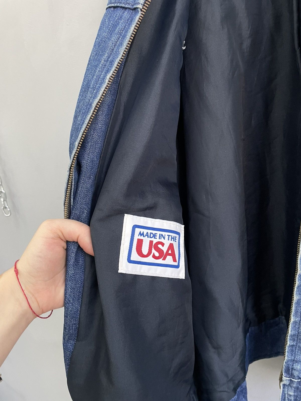 Levi's Vintage rare cropped 90s denim jacket made in USA scovill Size US XL / EU 56 / 4 - 6 Thumbnail