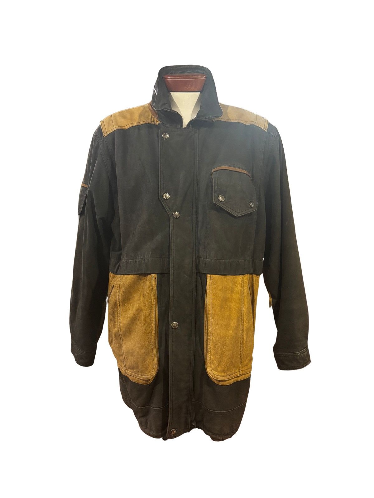Other Men’s vintage genuine leather Jacket.mj4040 Size US L / EU 52-54 / 3 - 1 Thumbnail