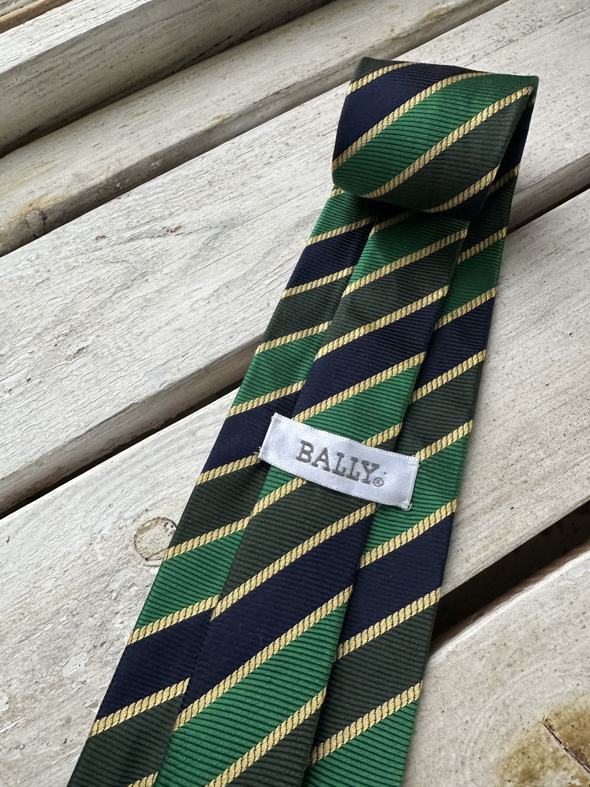 Bally 🚨Bally tie luxury old money striped Size ONE SIZE - 3 Thumbnail