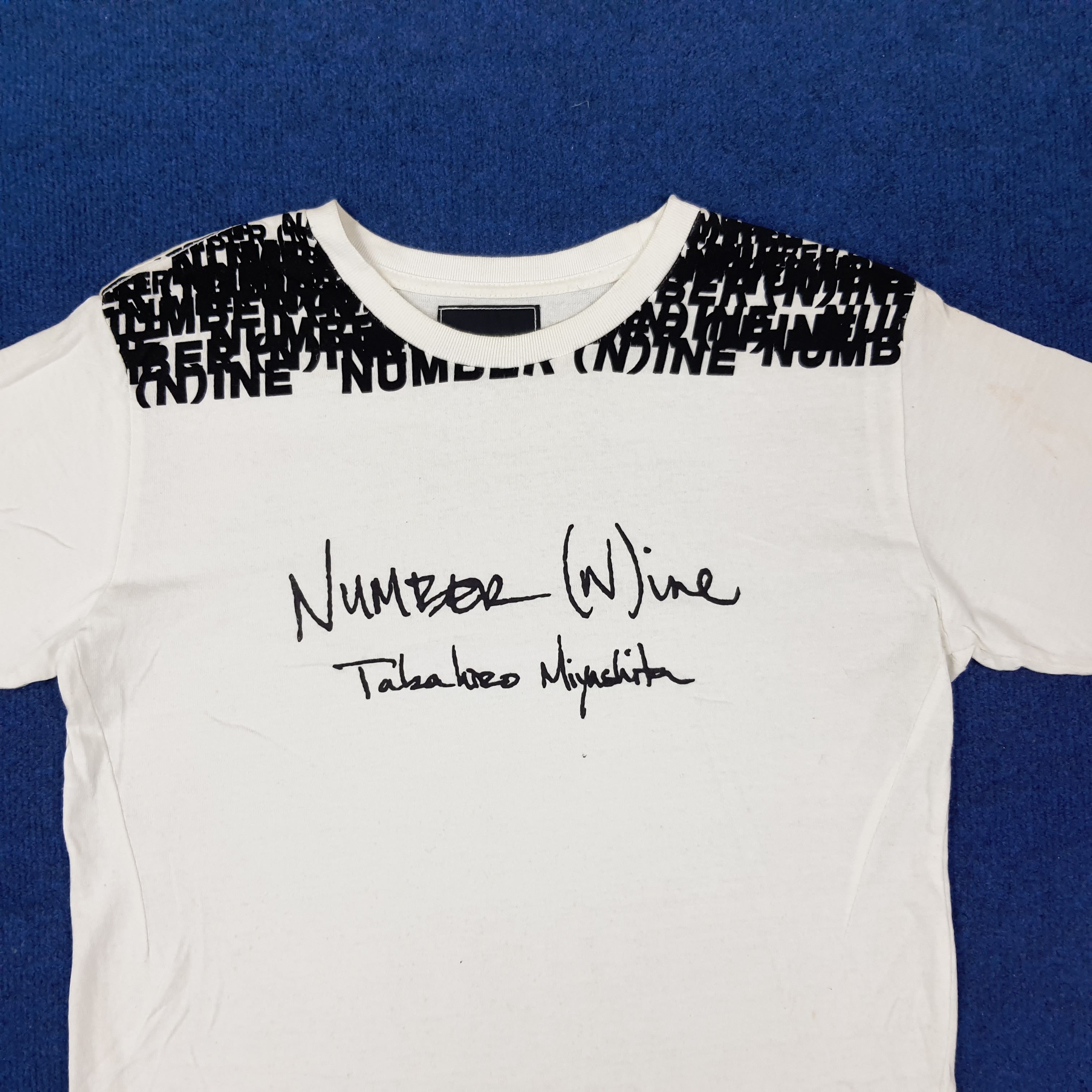 Number (N)ine Vintage Number Nine Japanese Brand Tshirt C239N13 Size US M / EU 48-50 / 2 - 2 Thumbnail