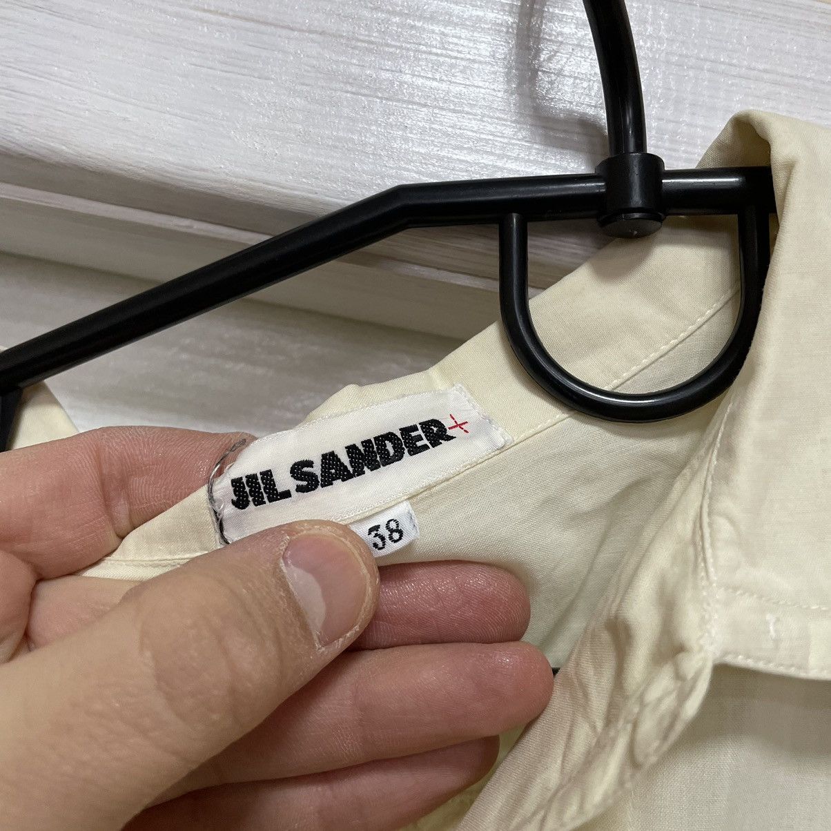 Japanese Brand × Jil Sander × Raf Simons 90s Jil Sander size 38 by Raf Simons Button up Shirt tee Size US S / EU 44-46 / 1 - 2 Thumbnail