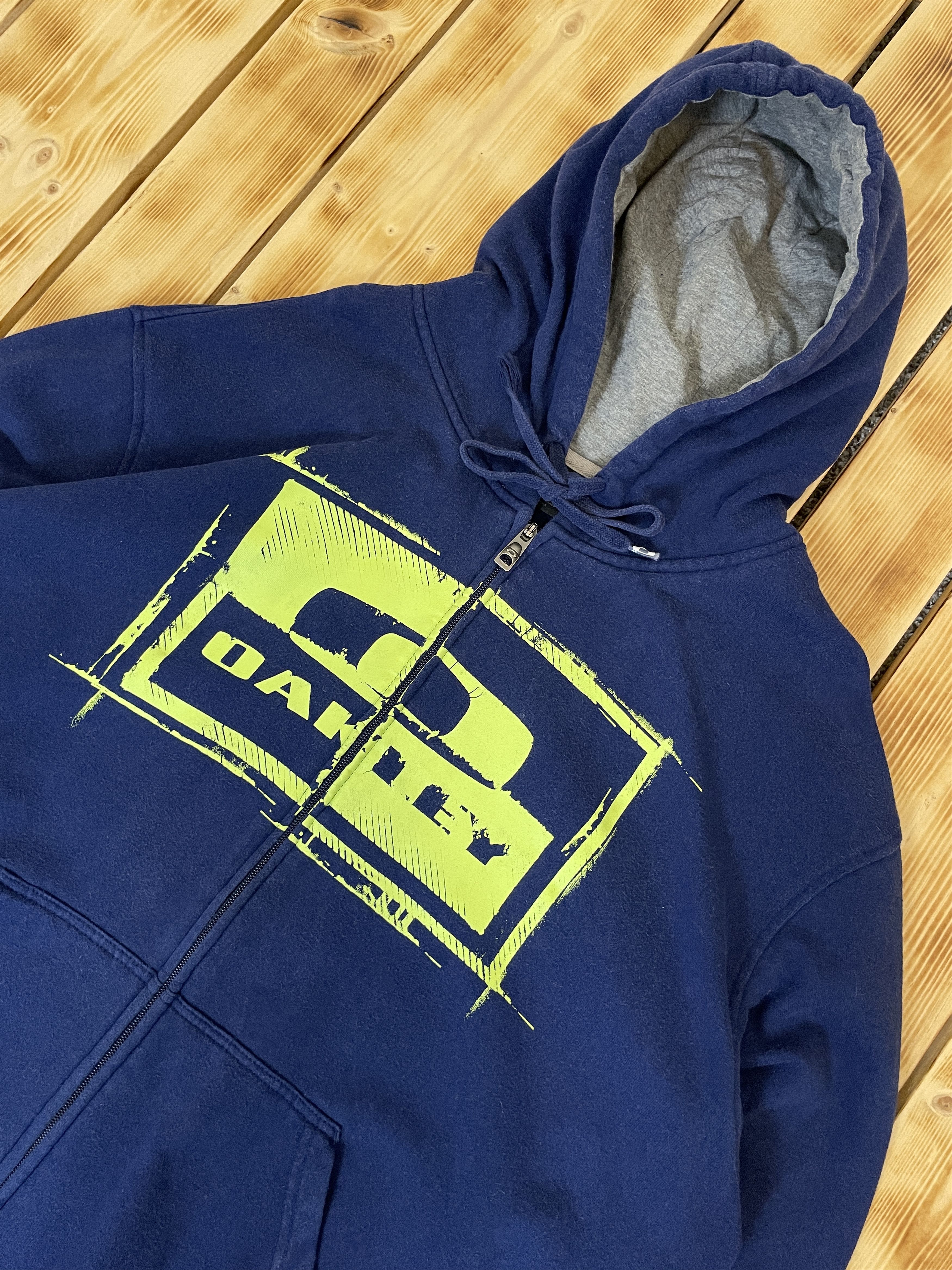 Oakley Y2K Oakley Zip Hoodie Blue Big Logo Outdoor Size US XXL / EU 58 / 5 - 1 Thumbnail