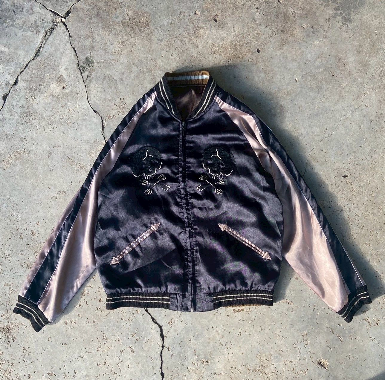 Beams Plus × Japanese Brand × Undercover Japanese nylon jacket skull embroidery reversible Size US S / EU 44-46 / 1 - 1 Thumbnail