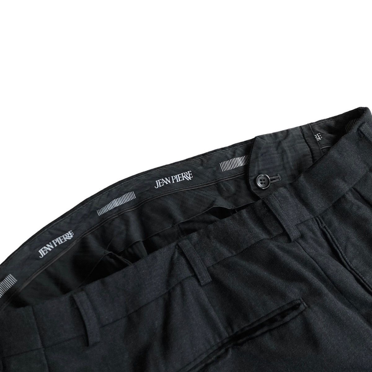 Other Jean Pierre wool tailored cuffed trousers regular fit pants Size US 34 / EU 50 - 3 Thumbnail
