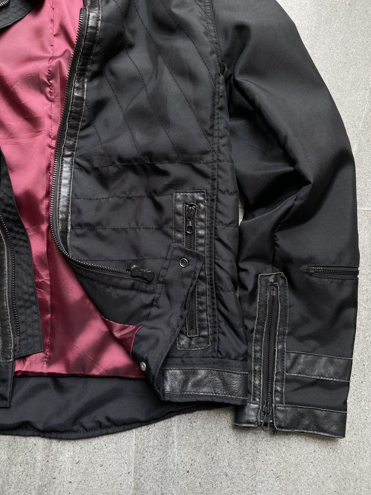JACKROSE Jackrose Lambskin Leather Jacket Black Biker Style Size US M / EU 48-50 / 2 - 5 Thumbnail