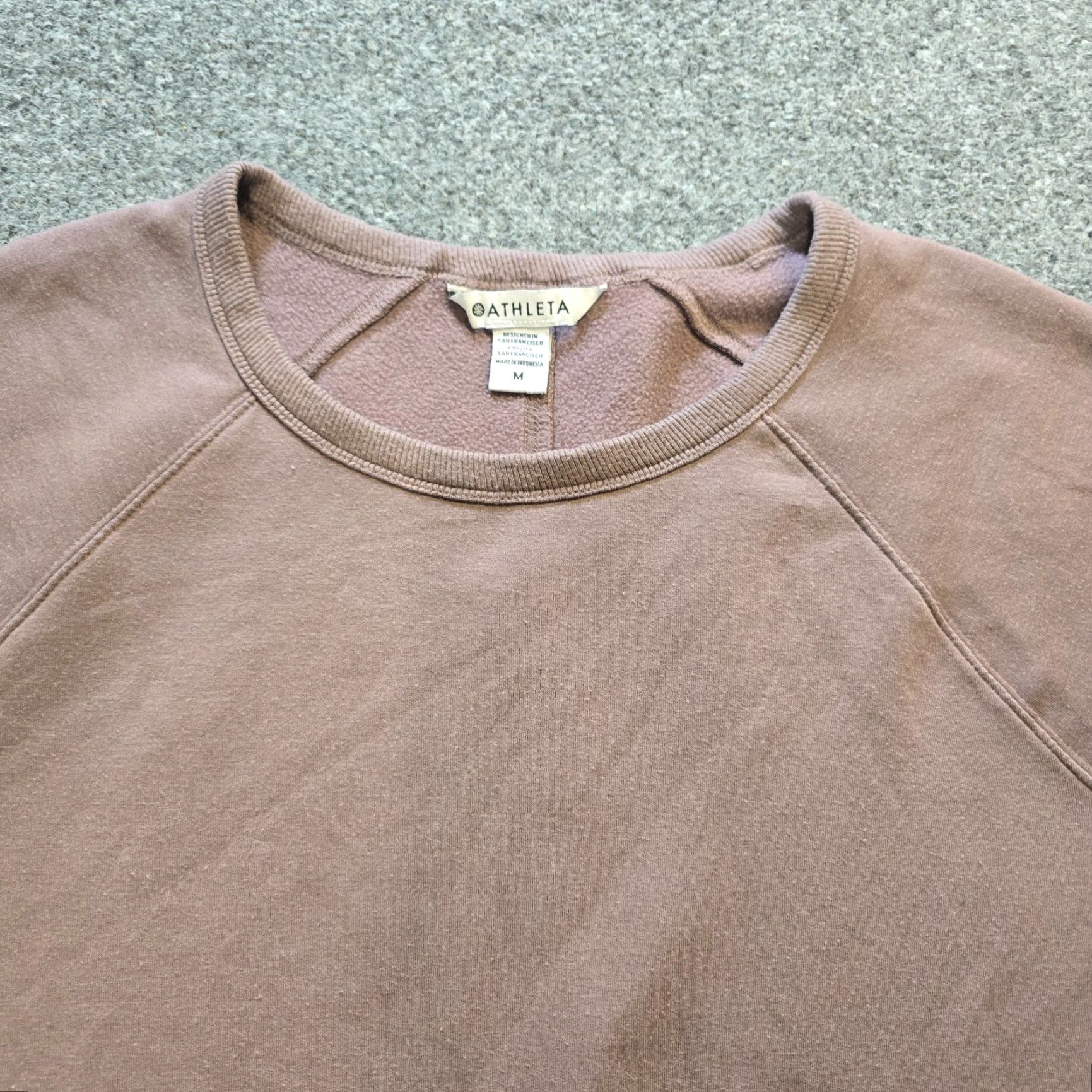 Athleta Athleta Sweater Women Size Medium Brown Sweatshirt Long Sleeve Casual Lounge Womens Size M / US 6-8 / IT 42-44 - 2 Thumbnail