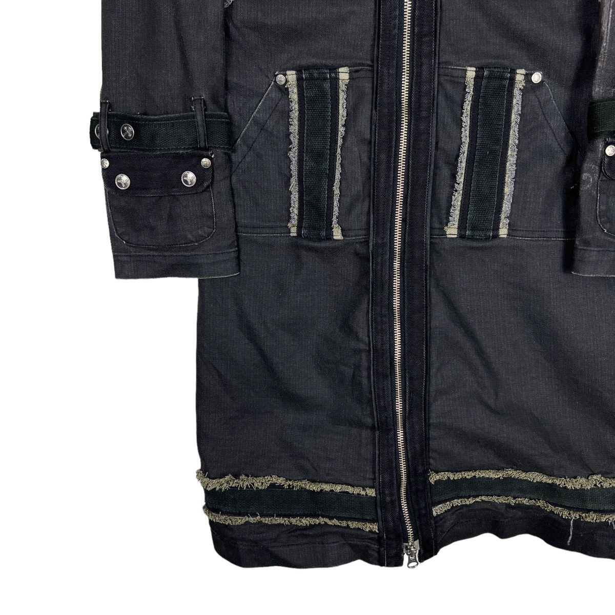 Japanese Brand 🔥 CYBERPUNK DENIM LONG JACKET Size US S / EU 44-46 / 1 - 4 Thumbnail