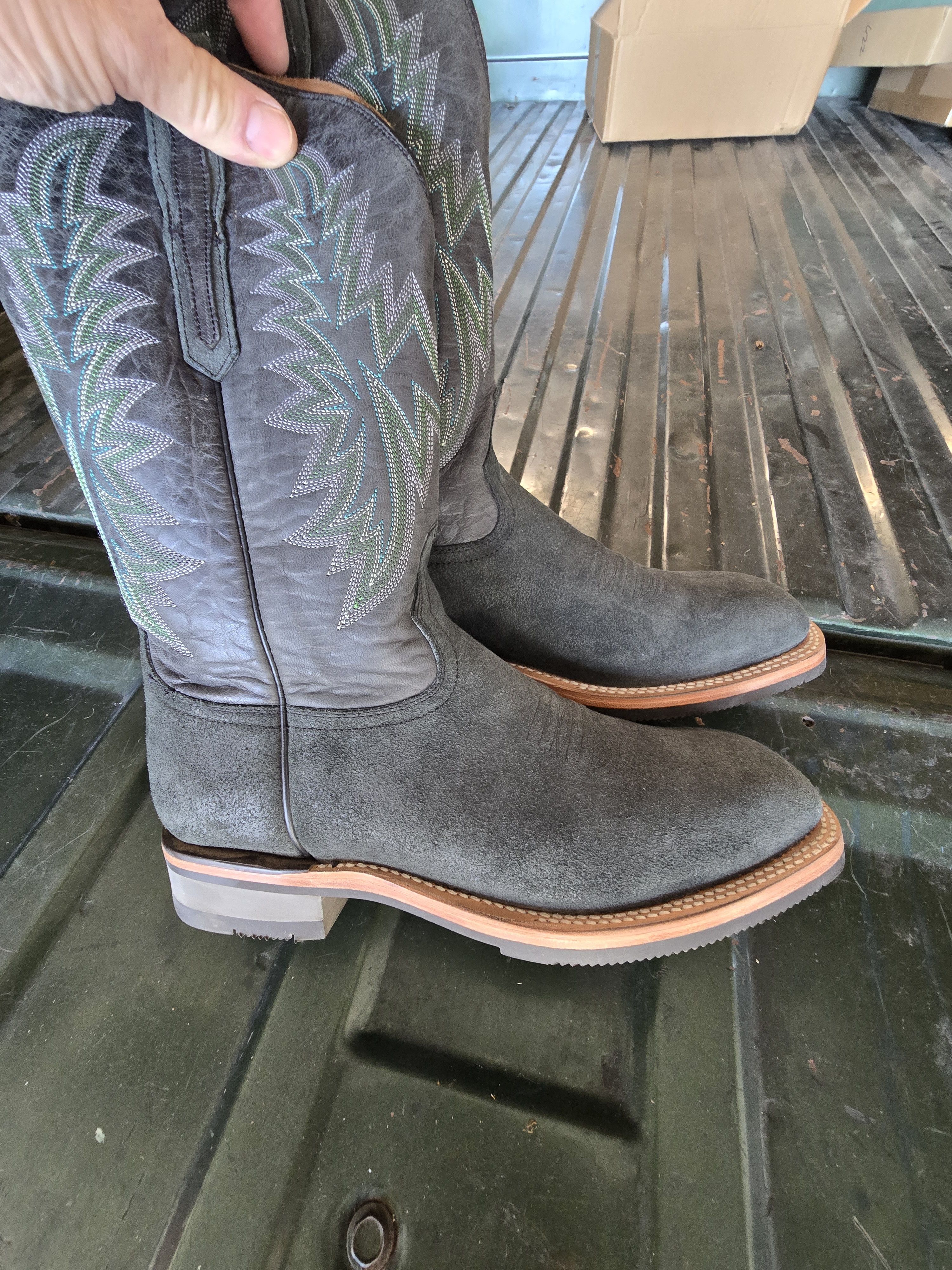 Lucchese Lucchese Men's Rudy Gray Boots Size US 11.5 / EU 44-45 - 2 Thumbnail