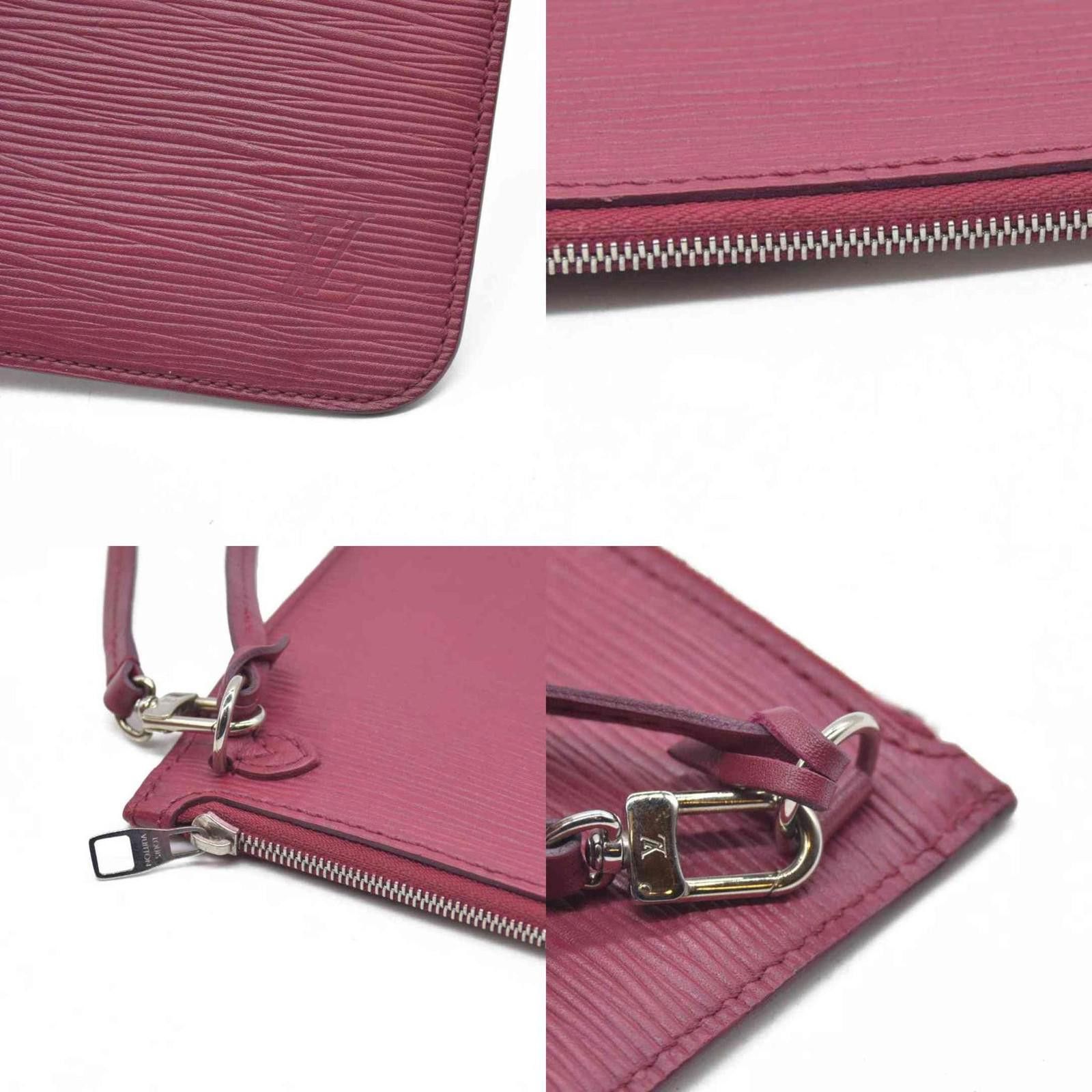 Louis Vuitton Louis Vuitton Epi Leather Neverfull Pochette Fuchsia SR2103 Size ONE SIZE - 5 Thumbnail