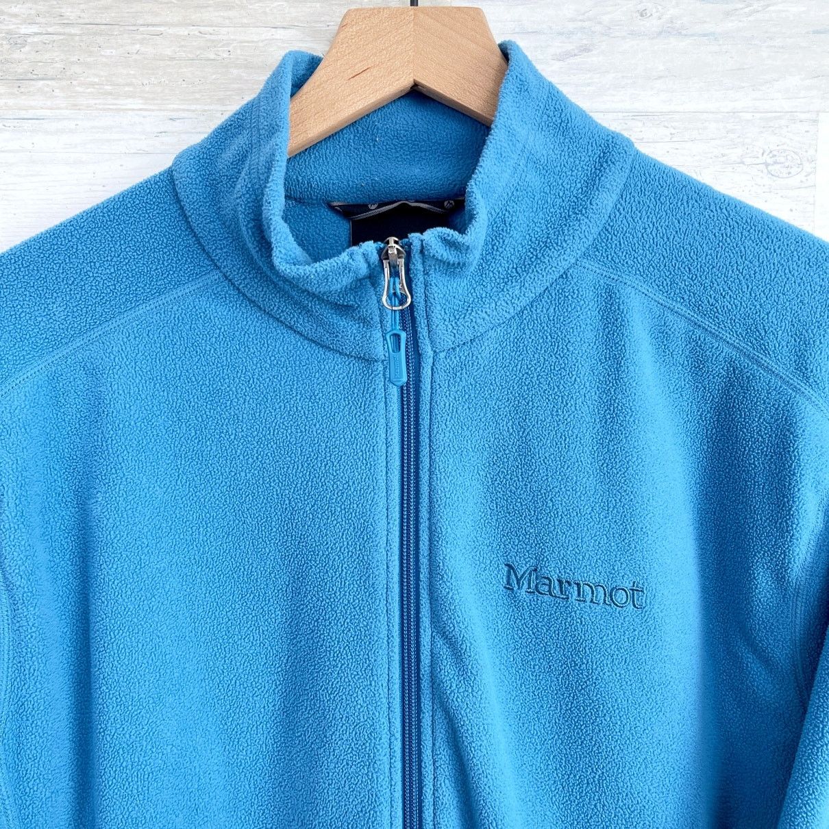 Other Marmot Fleece Full Zip Basic Jacket Blue Mens L Size US L / EU 52-54 / 3 - 2 Thumbnail